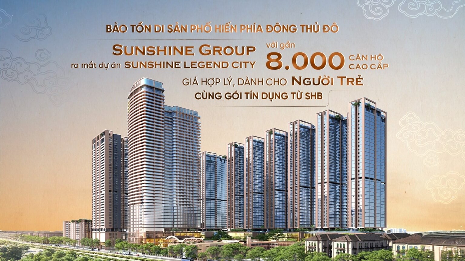 dự án sunshine legend city nghĩa trụ hưng yên