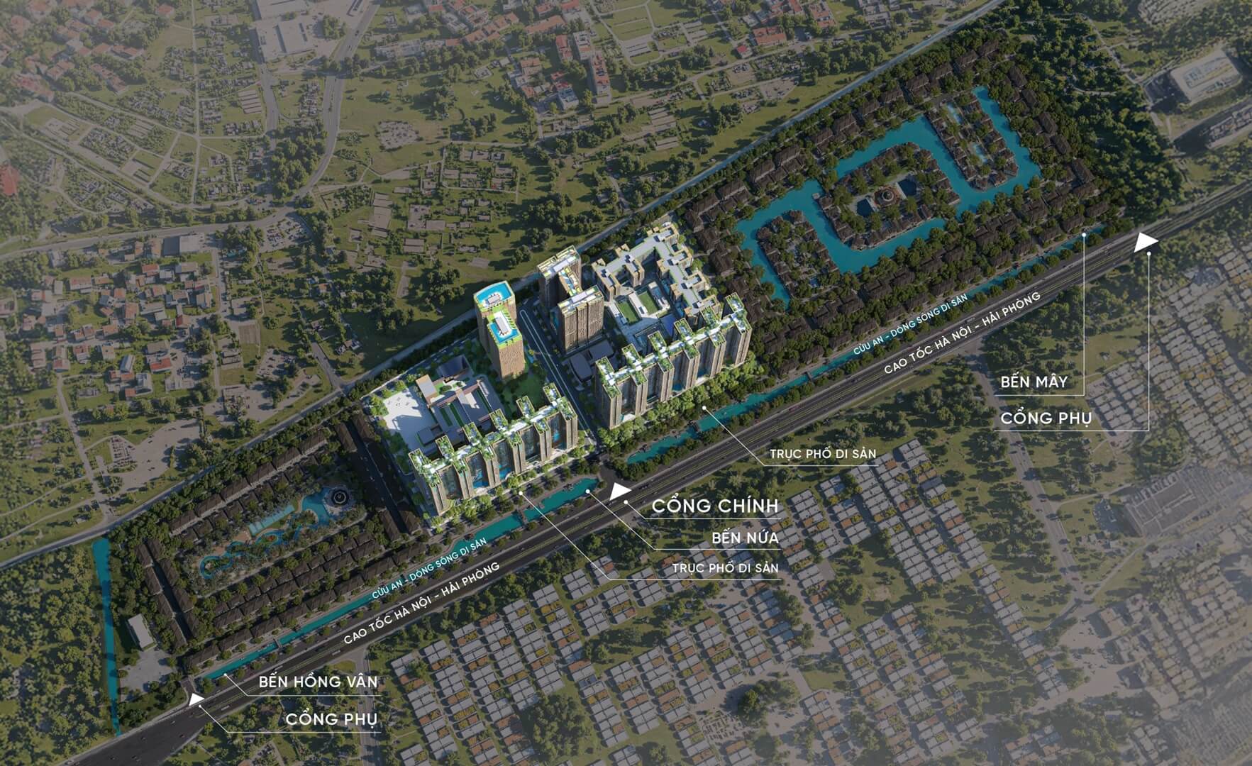 phân khu legend dự án sunshine legend city hưng yên