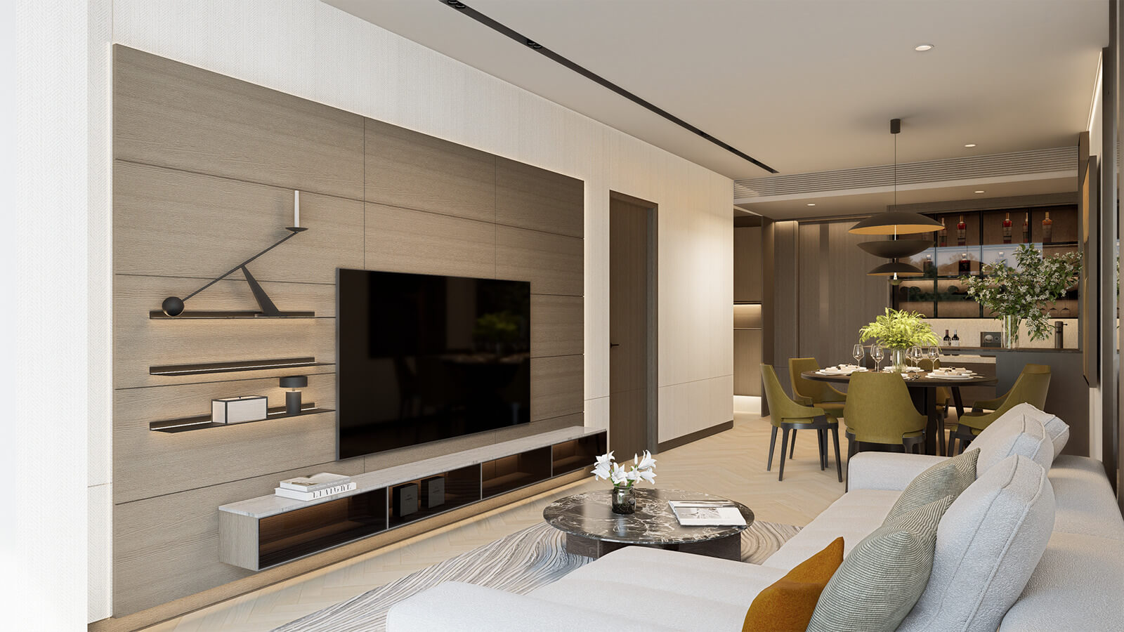 Căn hộ 3 phòng ngủ Sunshine Legend City Hưng Yên