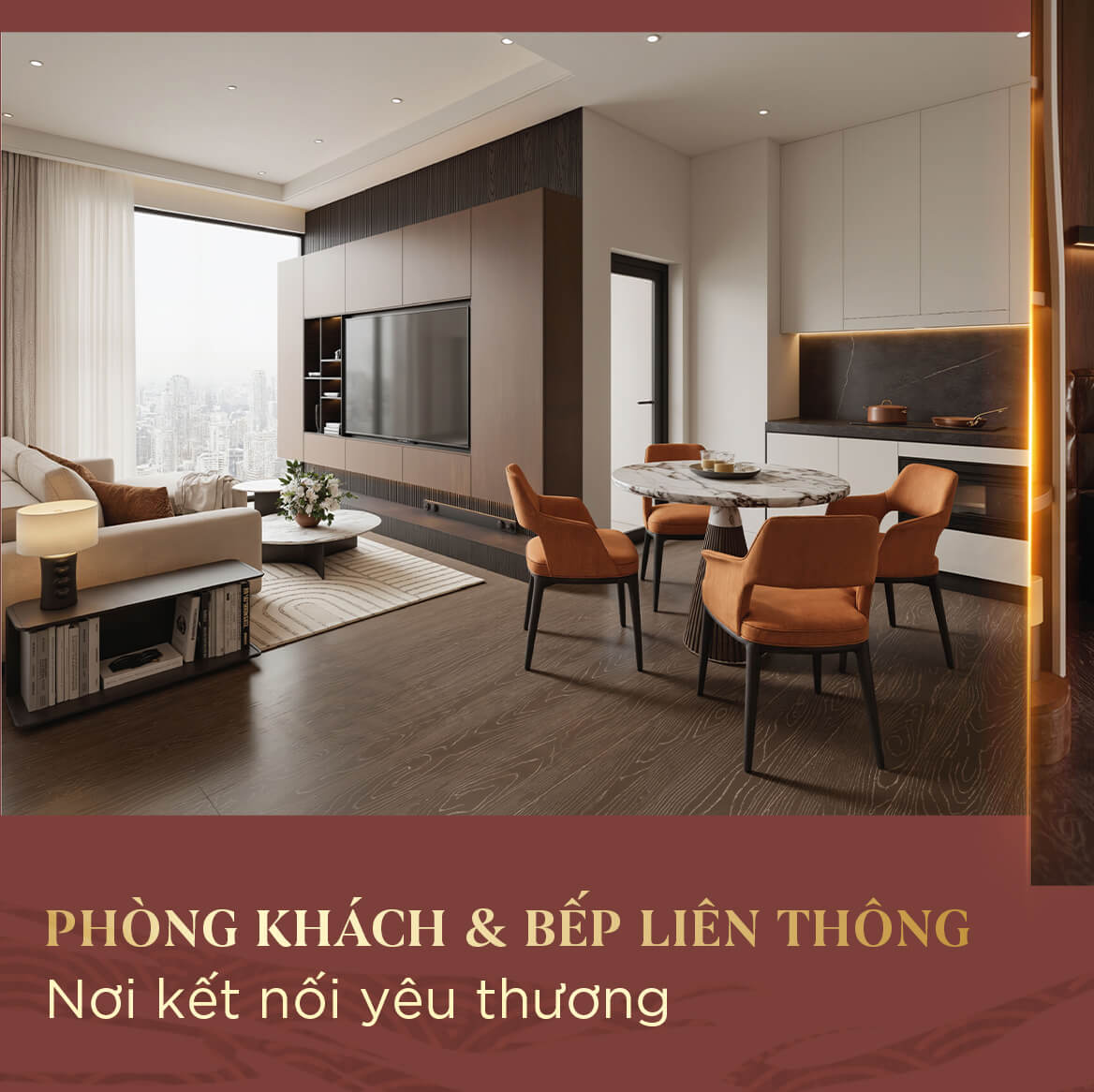 Căn hộ Flex Duo 2 phòng ngủ tại Sunshine Legend City