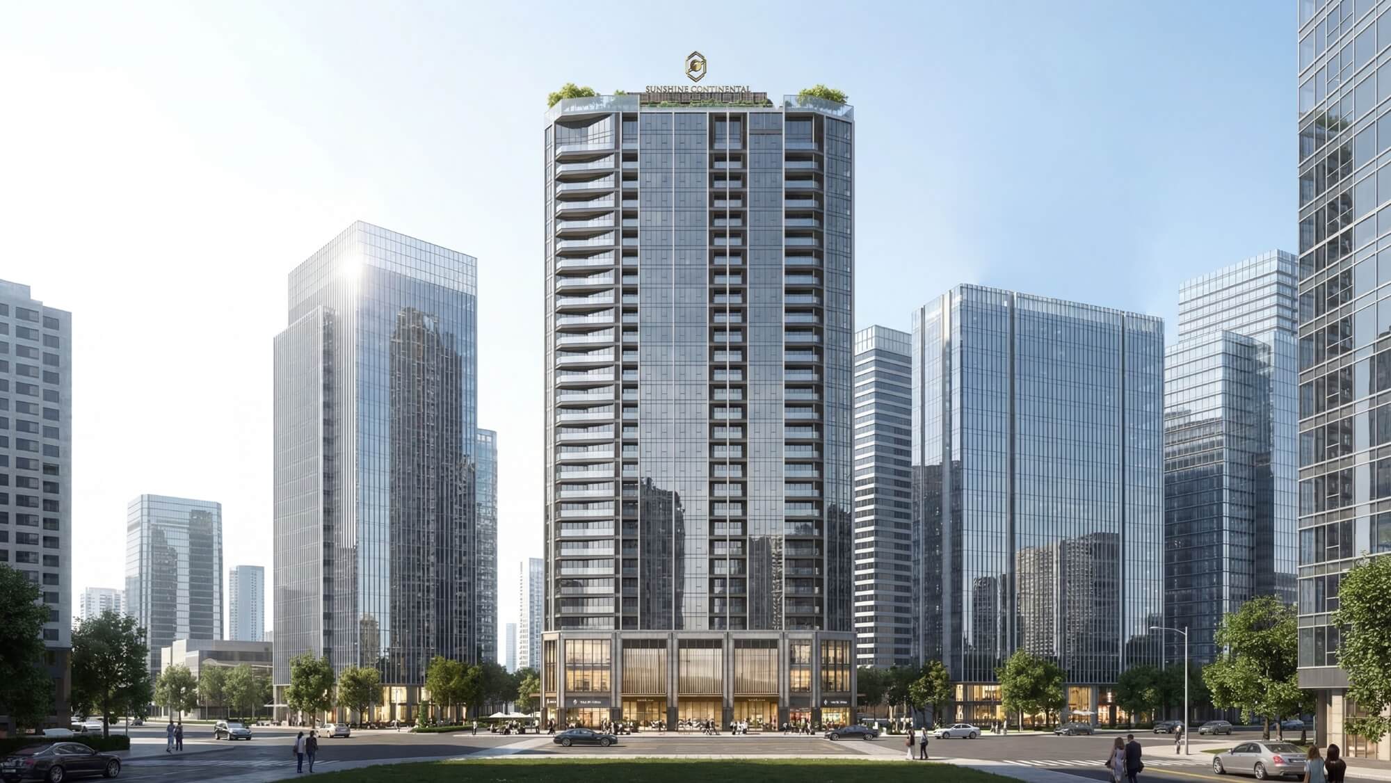 dự án sunshine continental trần bình